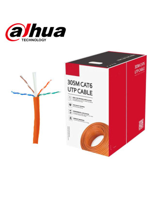 Dahua PFM922I-6UN-C 305M Cable Network CAT6 (Copper Clad Aluminum)                                                                                                                