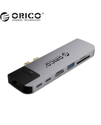 ORICO 8 IN 1 Type-C Multifunctional Docking station for Macbook (2CT-8HR)