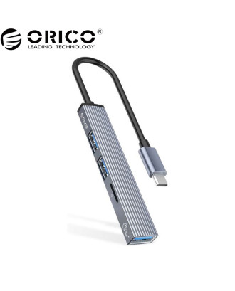 ORICO 4 Ports Type-C HUB + SD Card (AH-12F)