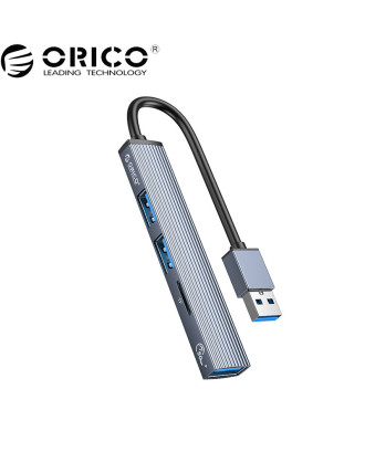 ORICO 4 Port USB3.0 HUB + TF Card (AH-A12F)