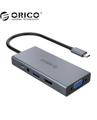 ORICO 5-in-1 Type-C Multifunction Docking Station (MC-U501P)