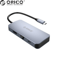 ORICO 6-in-1 Type-C Multifunction Docking Station ...