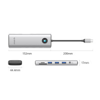 ORICO Type-C 10-in-1 5Gbps Multifunction Docking S...