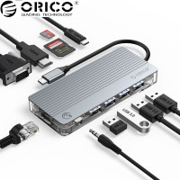 ORICO 11 in 1 Type-C Multifunction Docking Station...