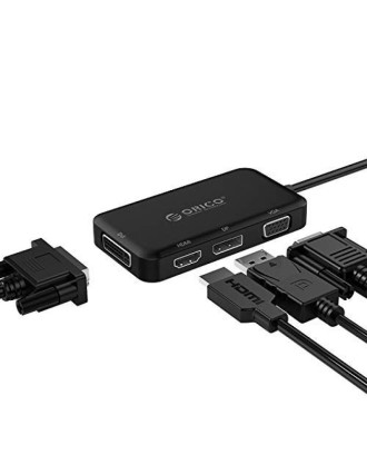 ORICO Type-C to HDMI / VGA / DP / DVI Adapter 4-in-1 (XC-106)