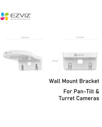 EZVIZ Wall Mount Bracket - For Pan-Tilt and Turret Cameras