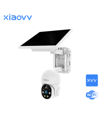 Xiaovv 1120S-P6 Pro 2M Outdoor 355° SMART WI-FI CAMERA Solar-Battery (Free Memory 32G)