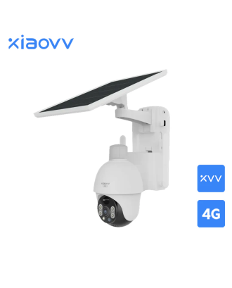 Xiaovv 3630D-P15S-4G 2K Outdoor 355° SMART 4G CAMERA Solar-Battery (Free Memory 32G)