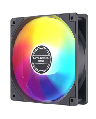 Fan Case LovingCool 12025 Rainbow ( RGB Fixed / 12cm / Molex Connector ) 