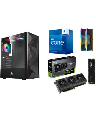 Desktop Gaming / Design ( i7 14700F / Ram 32GB DDR5 / M.2 PCIe 1TB / RTX4070 Super 12GB ) 