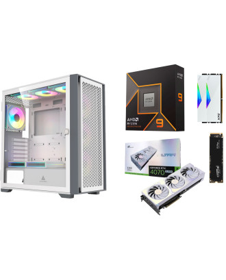 High End Desktop Gaming / Design ( Ryzen 9 9950X / Ram 32GB DDR5  / M.2 PCIe 4.0  1TB  / Colorful RTX 4070 Super Ultra W 12GB ) 