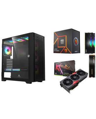 High End Desktop Gaming / Design ( Ryzen 9 7950X / Ram 32GB DDR5  / M.2 PCIe 4.0  1TB  / Colorful RTX 4070Ti Super 16GB NB EX-V ) 