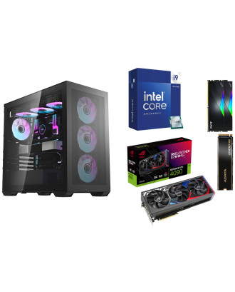 Desktop Gaming / Design ( i9 14900K / Ram 32GB / M.2 PCIe 4.0 1TB / Asus ROG Strix RTX4090 OC 24GB ) 