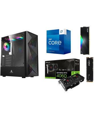 Desktop Gaming / Design ( i7 13700F / Ram 16GB DDR5 / M.2 PCIe 1TB / RTX4060 8GB ) 