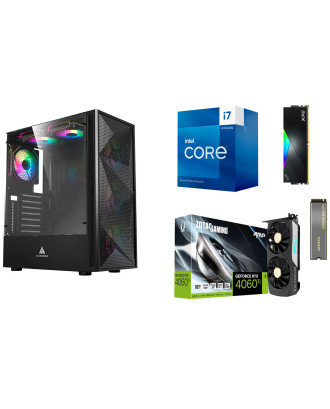 Desktop Gaming / Design ( i7 14700F / Ram 16GB DDR5 / M.2 PCIe 1TB / RTX 4060Ti 16GB ) 