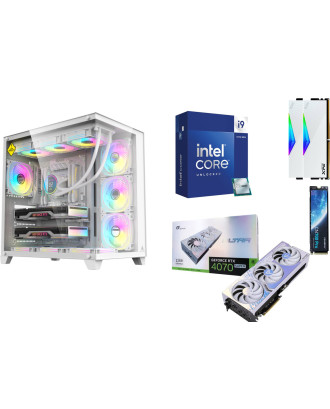 Desktop Gaming / Design ( i9 14900K / Ram 32GB / M.2 PCIe​ 1TB 4.0 / ROG RTX4070 Super 12GB ) 