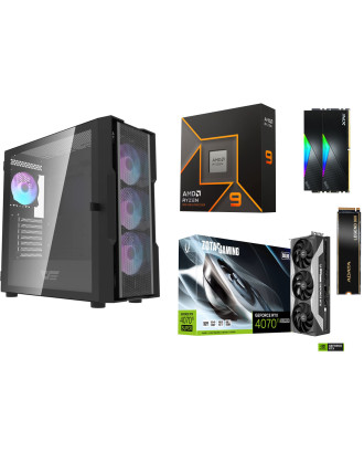 High End Desktop Gaming / Design ( Ryzen 9 9950X / Ram 32GB DDR5  / M.2 PCIe 4.0  1TB  / Colorful RTX 4070Ti Super 16GB) 