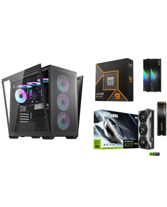 High End Desktop Gaming / Design ( Ryzen 9 9950X / Ram 32GB DDR5  / M.2 PCIe 4.0  1TB  / Colorful RTX 4070Ti Super 16GB) 