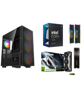 Desktop Gaming / Design ( Core Ultra 9 285K / Ram 32GB / M.2 PCIe​ 1TB 4.0 /  RTX 4070Ti Super 16GB  ) 