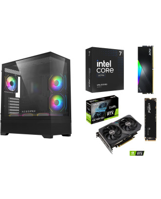 Desktop Gaming / Design ( Core Ultra 7 265K / Ram 16GB DDR5 / M.2 PCIe 1TB / RTX 3060 12GB  ) 