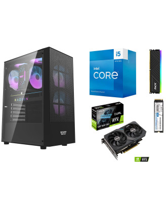 Desktop Gaming / Design ( i5 14400F / Ram 16GB / M.2 PCIe 512B / RTX3060 12GB  ) 