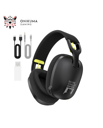 HEADSET ONIKUMA BLACK B2 GAMING Bluetooth Wireless