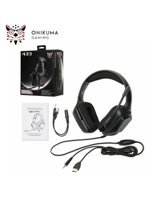 HEADSET ONIKUMA K20 WIRED GAMING RGB