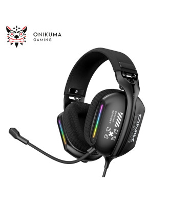 HEADSET ONIKUMA X12 WIRED GAMING RGB