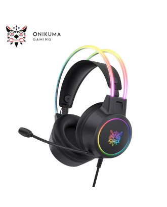 HEADSET ONIKUMA X15 PRO DOUBLE-HEAD BEAM RGB GAMING