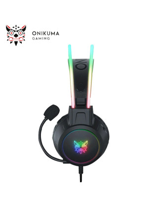 HEADSET ONIKUMA X15 PRO DOUBLE-HEAD BEAM RGB GAMING