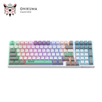 KEYBOARD ONIKUMA G38 White MECHANICAL 98 Keys GAMI...