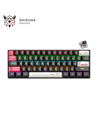 KEYBOARD ONIKUMA G55 MECHANICAL 61 Keys GAMING RGB