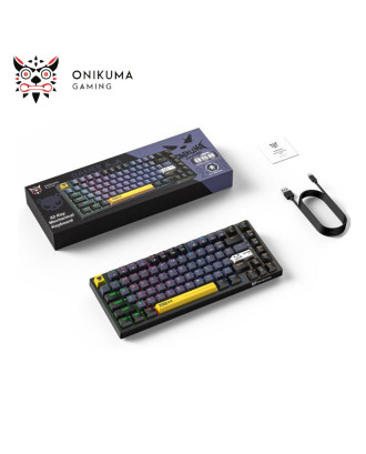 KEYBOARD ONIKUMA G58 MECHANICAL 82 Keys GAMING RGB