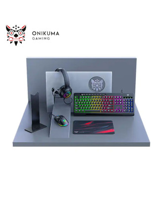 KEYBOARD ONIKUMA TZ5006 Combo Set (Keyboard, Mouse, Headset, Headset Stand, Mouse Pad)