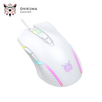 MOUSE ONIKUMA CW905 White USB GAMING WITH COLORFUL...