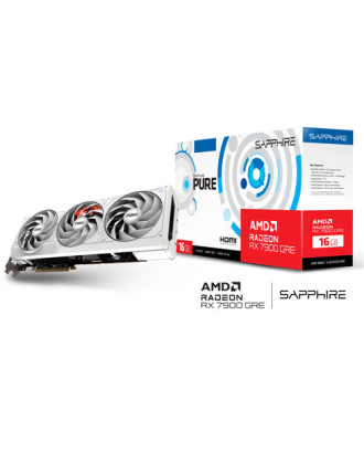 Sapphire PURE AMD Radeon RX 7900 GRE 16GB  ( 16GB GDDR6 / 3 Fans / 380bits ) ***Pre Order 