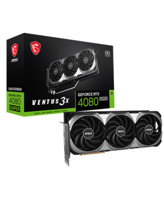 MSI GeForce 4080 SUPER 16G VENTUS 3X OC ( 16GB GDDR6X   / Three  Fans ) 