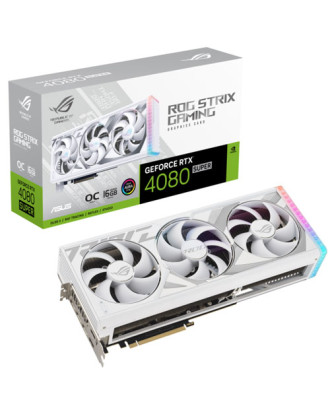 Asus ROG Strix GeForce RTX 4080 SUPER 16GB GDDR6X OC Edition White ( 16GB GDDR6X   / Three  Fans ) 