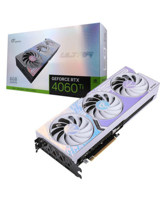 iGame GeForce RTX 4060Ti Ultra W OC 8GB-V ( 8GB GDDR6X / 3 Fans / 3 years warranty )