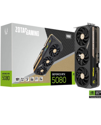 ZOTAC GAMING GeForce RTX 5080 SOLID GDDR7 (16GB GDDR7  / 256bits / Three Fans / 3 Years warranty )