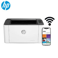 HP LaserJet 108W Printer (4ZB80A) B/W Print Only A...