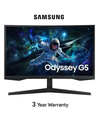 Samsung 27” G5 Odyssey ( 1000R Curved /  WQHD​ / 165Hz / 1ms )