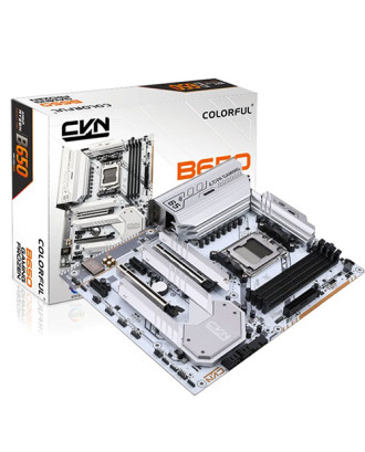 Colorful CVN B650 GAMING FROZEN V14 (LGA AM5 / Ram DDR5 / Wifi 6 +Bluetooth )