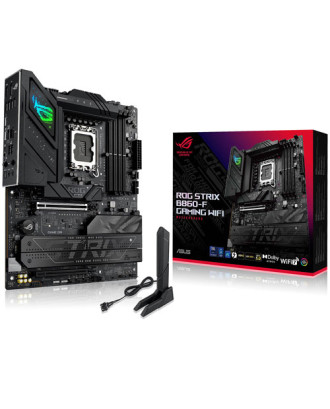 ROG STRIX B860-F GAMING WIFI 7 ( LGA 1851 / USB4 40Gbps  / WiFi 7 + Bluetooth 5.4 )