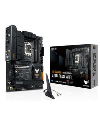 ASUS TUF GAMING B760-PLUS WIFI ( LGA 1700 / 4xDDR5 Slots / M.2 PCIe 4.0 / WiFI 6 ,Bluetooth  )