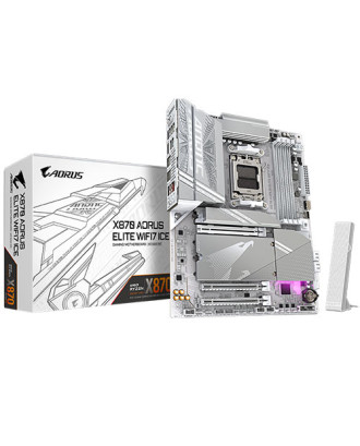 X870 AORUS ELITE WIFI7 ICE  (LGA AM5 / Ram DDR5 / Wifi 7 +Bluetooth )