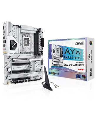 Z890 AYW GAMING WIFI W ( LGA 1851 / USB4 40Gbps  / WiFi 6 + Bluetooth 5.4 )