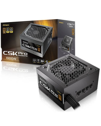 Antec CSK Pro ATX3.1 1000W ( Max Power 1000W / 80 Plus Bronze / 5 Years warranty  / ATX 3.1 / Semi-Modular )