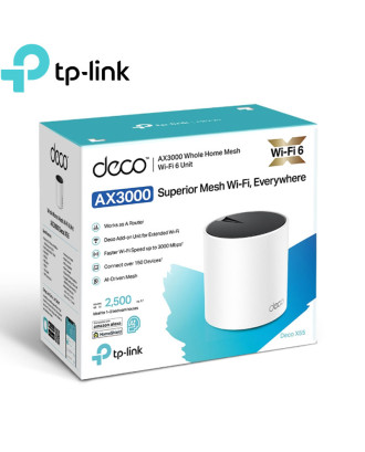 TP-Link Deco X55 AX3000 Whole Home Mesh Wi-Fi System (1-Pack)