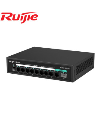 Ruijie Reyee RG-ES110GS-P-L 10-Port 10/100/1000Mbps Unmanaged PoE Switch